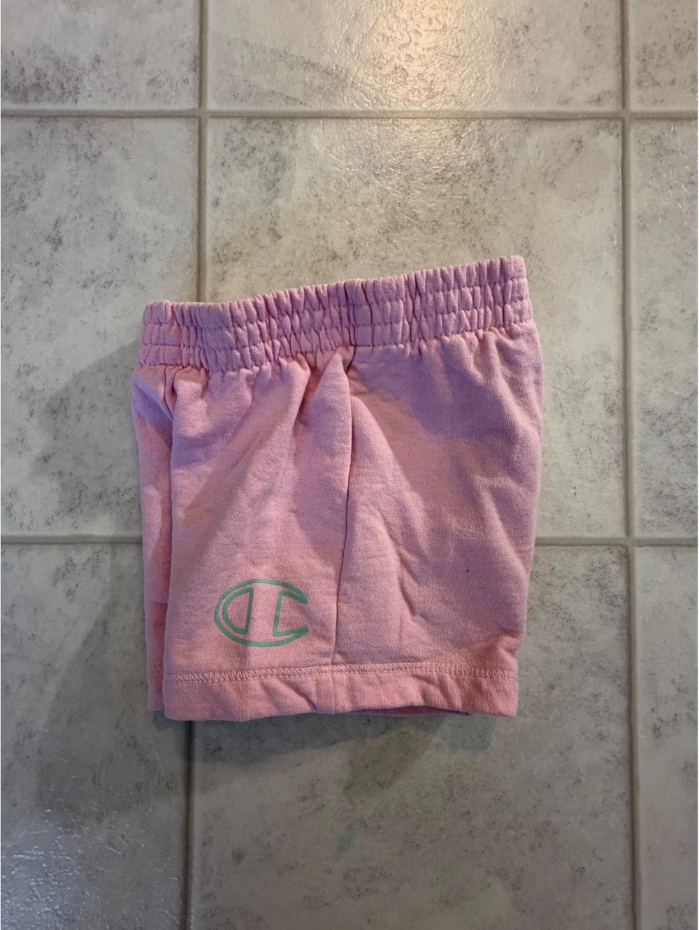 Champion baby pink shorts